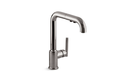 Kohler K-7505 Purist Single Hole Pull Out Kitchen Faucet - NEW