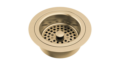 Brizo 69052-GL  Brass Basket Strainer for Standard Kitchen Sinks - OPEN BOX