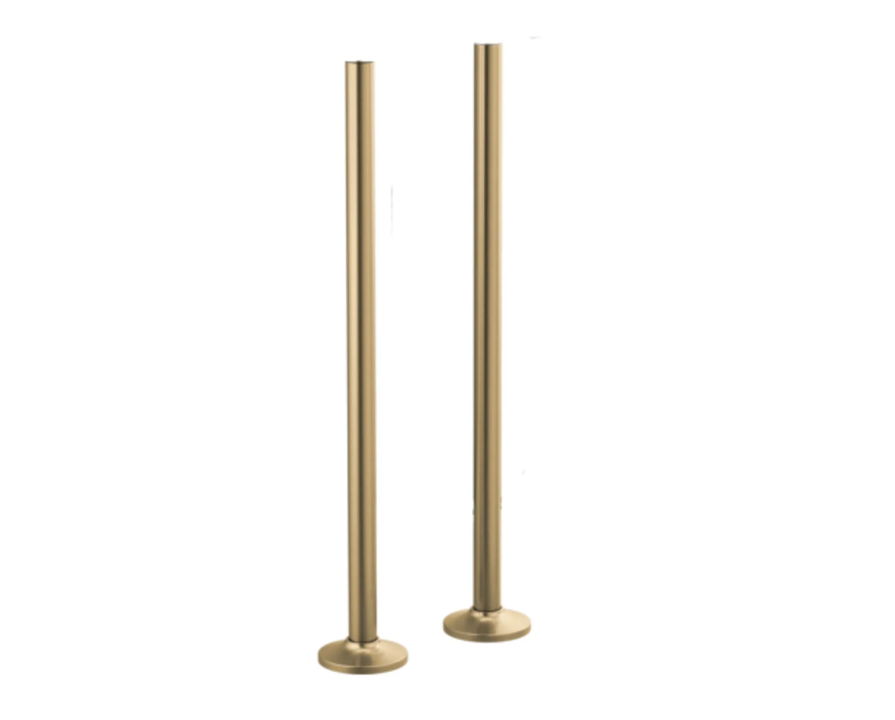 Brizo T71766-GL Floor Mounted Tub Filler Risers - Less Rough In