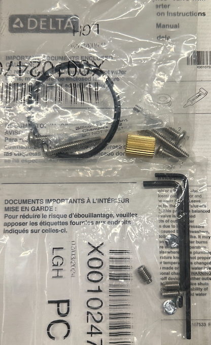 Delta T27T971-PR Galeon 17T Series Thermostatic Valve Trim - OPEN BOX