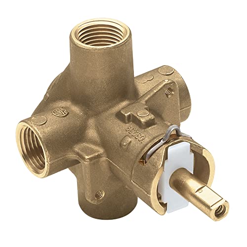 Moen 2510 1/2 Inch IPS Posi-Temp Pressure Balancing Rough-In Valve (No Stops)