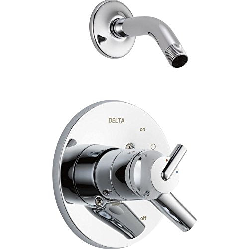 Delta T17259-LHD Trinsic Monitor 17 Series Dual Function Pressure Balanced Shower Trim
